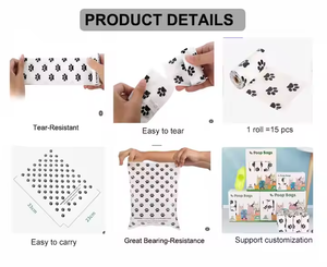 Distributeur de sacs à déjections canines personnalisés, écologiques, en plastique, jetables, avec contrôle des odeurs renforcé, imprimés sur mesure pour chiens - Product Image 5