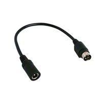 Für Festplattenrekorder DC5.5*2.1MM Buchse auf Rund 4-Pin Mini-DIN-Stecker Stromadapter Ladekabel