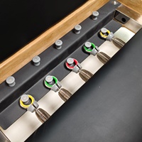Reformer de Pilates pliable en bois d'érable réglable et durable pour la maison et l'entraînement de Pilates