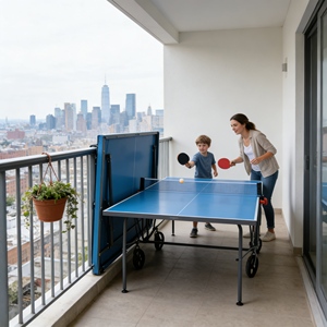 <span class=keywords><strong>Mesa</strong></span> de <span class=keywords><strong>Ping</strong></span> <span class=keywords><strong>Pong</strong></span> Plegable OEM, Mesas de Tenis de <span class=keywords><strong>Mesa</strong></span> Duraderas y Móviles para Entrenamiento Deportivo en Grandes Espacios - Product Image 2