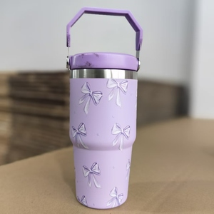 Tazza da Auto Portatile in Acciaio Inox a Doppio Strato con Coperchio, 20oz/30oz, per San Valentino 2026 - Product Image 3