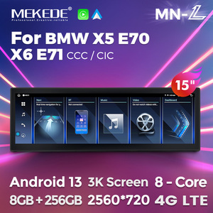 Écran tactile d'autoradio Android MEKEDE de 15 pouces pour BMW X5 E70 X6 E71 - Product Image 2