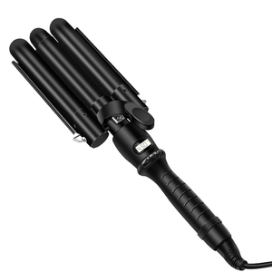 2024 Chất Lượng Cao Xách Tay 3 Thùng Sâu Waver Tóc Uốn Sắt Điện Tóc <span class=keywords><strong>Curl</strong></span> Máy Xoay Tóc Curler Hộ Gia Đình Khách Sạn - Product Image 2