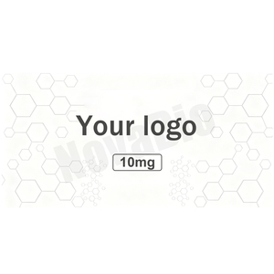 Étiquettes autocollantes personnalisables imperméables pour flacons de peptides High Peptide Pen, NAD+ pour usage en laboratoire de beauté, pour flacons de peptides - Product Image 1
