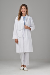 <span class=keywords><strong>Camice</strong></span> da Laboratorio Unisex Antistatico e Antipiega di Alta Qualità, Personalizzabile con Logo, per Medici, Infermieri e Saloni di Bellezza - Product Image 3