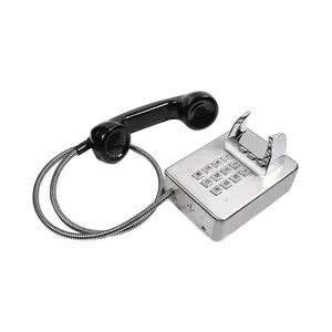 Industrial Telephone Vandalproof Handset And Hook Switch/China Rugged Telephone Handset For Security Room