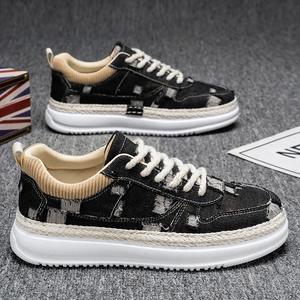 Nouvelles Chaussures de Marche Décontractées en Toile Respirante pour Hommes, Modèle Été 2026, Tendance et Polyvalentes, Anti-odeur et Anti-transpiration - Product Image 1