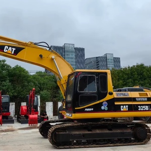 En stock, excavatrice CAT 325BL d'occasion, système hydraulique stable, faible nombre d'heures de travail, pièces d'origine, vente flash de pelle d'occasion. - Product Image 1