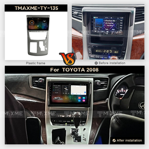Electrónica automática, reproductor de DVD para coche de <span class=keywords><strong>10</strong></span> pulgadas, radio inalámbrica para coche Android adecuada para Toyota ALPHARD 2008 RHD pantalla ESTÉREO - Product Image 2