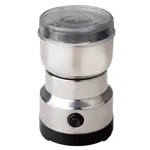 New Design ABS Electroplate Body 150W Stainless Steel Kitchen Powder Grinding Machine Electric Coffee Grinder
