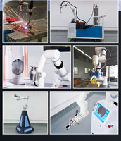 SWJD MIG Welding Robot Cobot with PLC and Motor 10kg Payload 1400mm Reach for Pipe Welding Manipulation