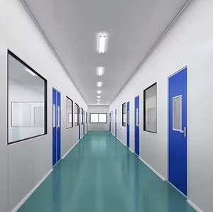 Nouvelle salle blanche GMP de conception modulaire en acier inoxydable certifiée ISO avec garantie de 5 ans contre la poussière - Product Image 4