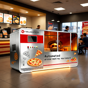 <span class=keywords><strong>Machine</strong></span> à pizzas de <span class=keywords><strong>24</strong></span> pizzas par heure (calculée à 2,5 minutes chacune) Ligne de production de pizzas à haute capacité - Product Image 5