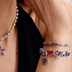Ciondoli in Argento Placcato Rame con Perline, Accessori alla Moda per Donna, Adatti per Braccialetti Fai-<span class=keywords><strong>da</strong></span>-te Stile Stranger Things, Vendita all'Ingrosso - Product Image 6