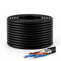 Câble réseau Cat6 non blindé RJ45, paire torsadée anti-interférence à faible émission de parasites pour centre de données, salle de serveurs, bureau et réseau domestique