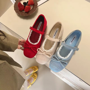 Zapatos de Mujer Antideslizantes con Cordones, de Tacón Bajo y Alto, con Punta Puntiaguda, Estilo Sexy para Banquete, Zapatos de Moda - Product Image 2