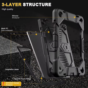 Ốp lưng Samsung <span class=keywords><strong>Tab</strong></span> A11 Plus 11 inch, có chân chống, silicon, chống sốc - Product Image 2