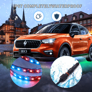 Độ sáng cao LED Strip ánh sáng cho xe underglow 12V RGBW đuổi theo đèn với điều khiển từ xa IP68 Thiết kế phổ phù hợp - Product Image 4