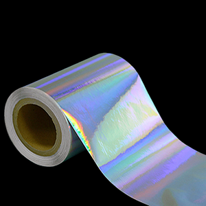 Papier adhésif holographique imprimable Vizlent, vinyle imperméable, autocollants adhésifs, rouleau jumbo pour imprimante jet d'encre - Product Image 6