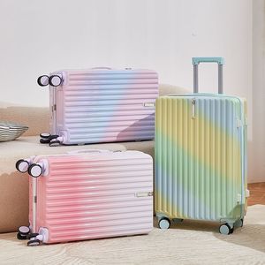 20-inch High-value Unisex Silent Rotating Wheel <strong>Suitcase</strong> Multifunctional Cup Holder with Lock Luggage case <strong>Suitcase</strong> - Product Image 2