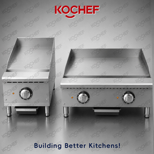 Grill électrique commercial pour restaurants de restauration rapide, plaque de cuisson en acier inoxydable, plusieurs spécifications pour une utilisation en cuisine - Product Image 2