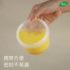 Vasos desechables para sopa con tapa cilíndrica a presión, aptos para microondas, para picnic y comida para llevar. - Product Image 3