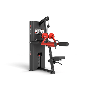 Machine de fitness professionnelle à tirage vertical (Lat Pulldown) avec système de traction <span class=keywords><strong>haut</strong></span>-bas, structure en acier, pile de poids de 100 kg pour exercices des jambes, <span class=keywords><strong>du</strong></span> dos et des bras - Product Image 1