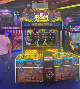 Máy bắn mô phỏng tương tác <span class=keywords><strong>4</strong></span> người chơi Trò chơi bắn súng Arcade hoạt động bằng tiền xu Máy đổi vé trong nhà - Product Image 3