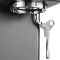 Machine à expresso semi-automatique 20 bars, extraction haute pression, commande tactile, réservoir d'eau de 1,2 L, cafetière pour la maison et le bureau