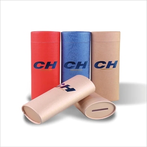 Recycled Customize Cmyk Printing Cardboard Cylinder Paper Candle Tube Packaging - Product Image 4