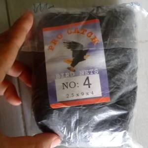 Endonezya'ya 150D 110D naylon kuş Net NO3 NO4 yakalayan sis filesi kuş - Product Image 2