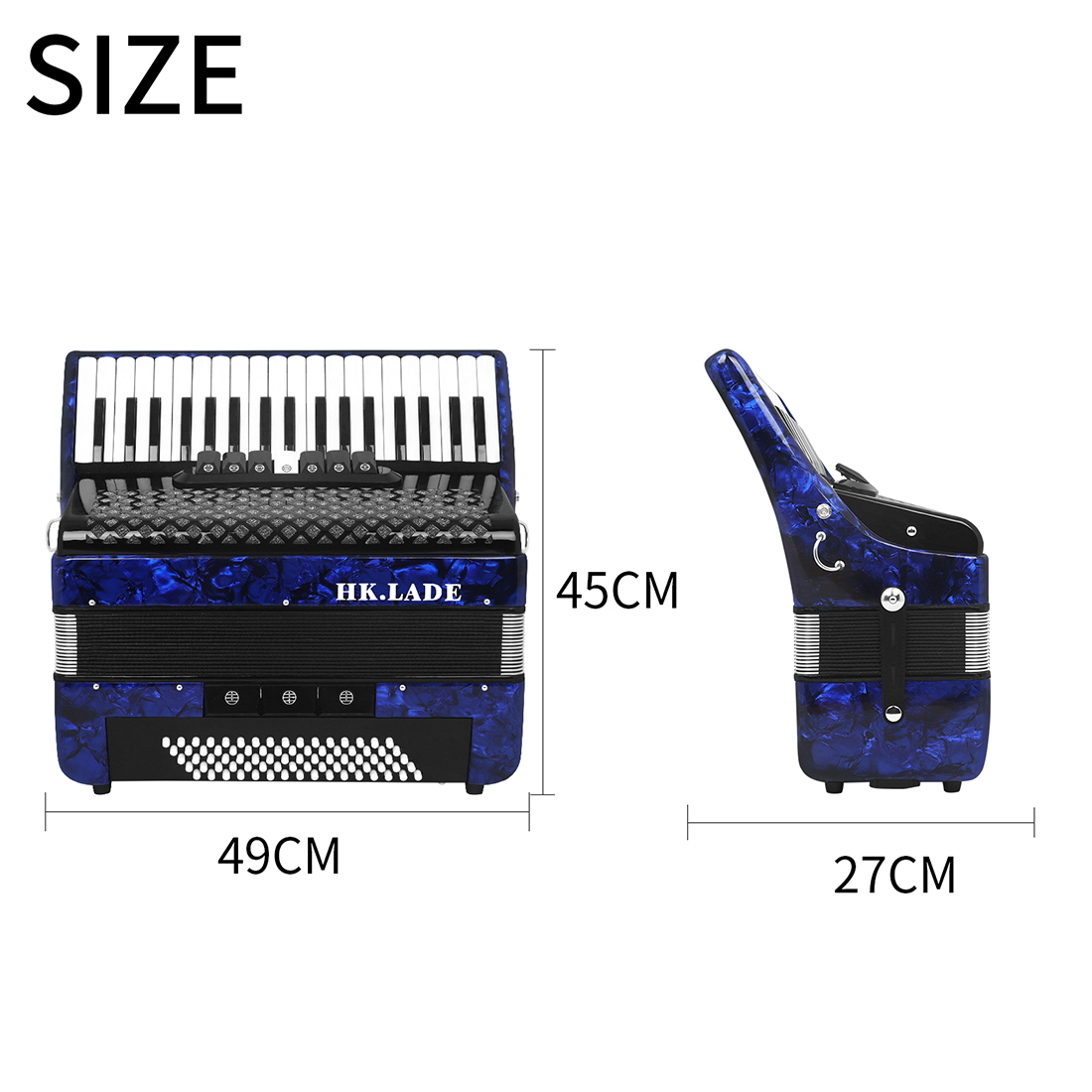 Wholesale AH-30 37 Key Accordion - Professional Performance