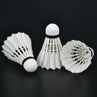 Volant de badminton volant en plumes d'oie badminton