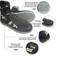 V.DIVE Code 47 Chaussures aquatiques unisexes en caoutchouc, épaisseur 3,5 mm, tailles XS/S/M/L/XL