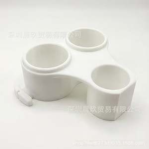 Organizador de tubos para extractor de leche, soporte de plástico con 3 tazas para accesorios de bebé - Product Image 2