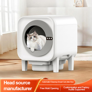 กระบะทรายแมวแบบทำความสะอาดตัวเอง ยี่ห้อ Manufacturer รุ่น Kattenbak ขนาดใหญ่ ความจุเยอะ กระบะทรายแมวอัตโนมัติขนาดใหญ่ - Product Image 2