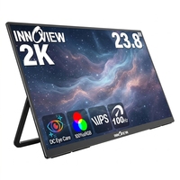 Monitor Portátil para Juegos de 23.8 Pulgadas con Tiempo de Respuesta de 4ms, 2K QHD 2560x1440 100Hz para Juegos de Ritmo Rápido