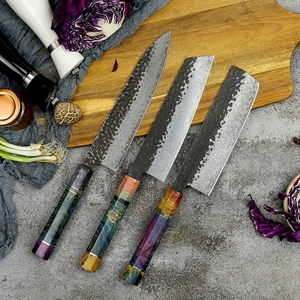 <span class=keywords><strong>Cuchillo</strong></span> de <span class=keywords><strong>chef</strong></span> hecho a mano de acero de Damasco VG10 de Japón <span class=keywords><strong>cuchillo</strong></span> de matanza desechable Sande - Product Image 3