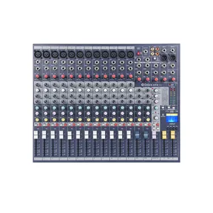Grosir sound card amplifier-Debra Konsol Pencampur Audio, Mixer Audio Profesional EFX12 8 Saluran, Pengendali Konsol Pencampur DJ dengan Kartu Suara Bluetooth 24Bit Efek Dsp EQ