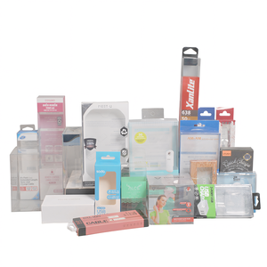 Boîte d'emballage en plastique PVC PET RPET haute transparence, sans acide, <span class=keywords><strong>mini</strong></span> MOQ, pour cadeaux - Product Image 2