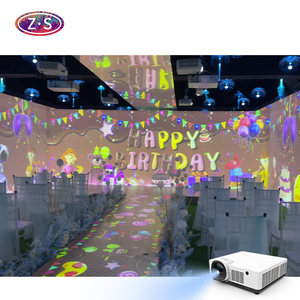 Proyector Láser 3D Interactivo Personalizable para Publicidad en Restaurantes, Proyección Holográfica de Pared, Resolución 4K, ZS-YHT010 - Product Image 4