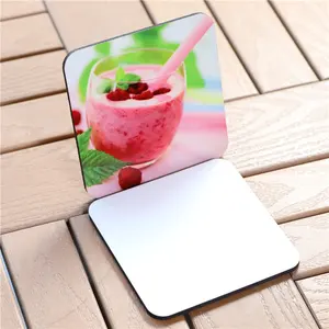 MDFSUB Mdf Coaster 4mm Thick Eco-Friendly Sublimation Mdf Coaster Blank Sublimation Wooden Mdf Coasters With Protective Films
