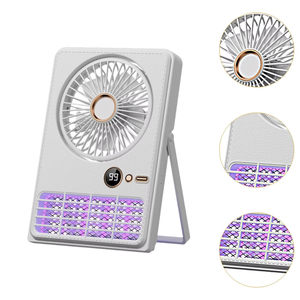 Ventilador de escritorio portátil multifuncional para oficina, dormitorio, pesca - Product Image 1