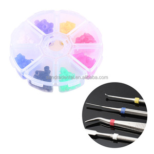 Hot Sale Dental Consumables 160pcs Dental Instruments Autoclavable Disinfection Silicone Color Code Rings ZZZU Brand TD206 Model - Product Image 1