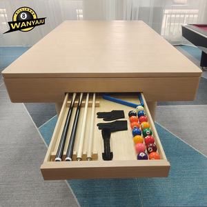 <span class=keywords><strong>Table</strong></span> de billard de luxe en bois massif, design personnalisé, fabrication directe d'usine, <span class=keywords><strong>table</strong></span> de billard professionnelle moderne avec plateau en ardoise, <span class=keywords><strong>table</strong></span> à manger 3 en 1 pour l'intérieur - Product Image 4