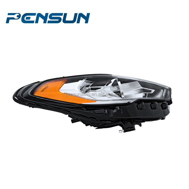Headlight Assembly Auto Parts Halogen Lighting LED Headlight Headlamp W/LED DRL Projector Passenger 17-20 for Ford for Fusion