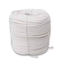 Cordon en coton tressé écologique et durable pour usage extérieur, corde de macramé de couleur personnalisée avec un diamètre de 3 à 20 mm