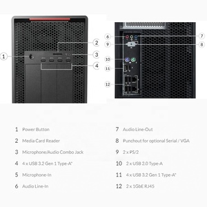 Station de travail tour P920 d'occasion personnalisée, prix compétitif, en stock - Product Image 2