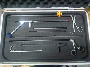 Percutaneous Nephroscope Set Spoon Head/ Peanut Head/ Cutting/ Grasping/ Serrated/ <strong>Biopsy</strong> Forceps Veterinary Surgery - Product Image 4
