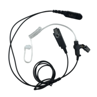 MOTOROLA PMLN5727A Headset Tersembunyi dengan Saluran Udara dan Dapat Dilepas untuk Radio Dua Arah DP2600E DP2400E XPR3500E DEP570E P6620I DEP550